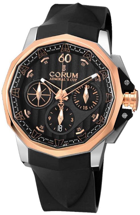 Corum Admirals Cup Challenger Chrono 44 Replica watch 753.771.24/F371 AN16